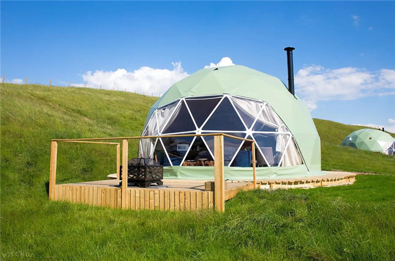 Sky-light Dome Tent Hotel In The Mountain Park