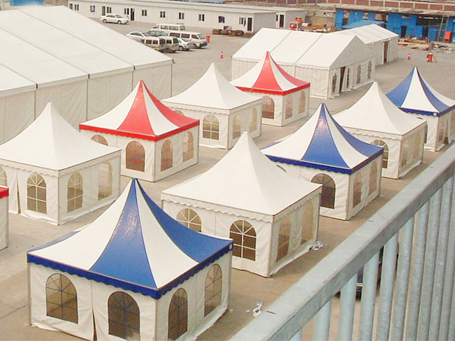 Pagoda tent